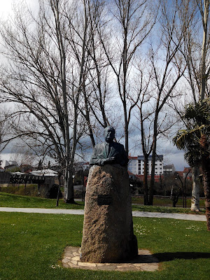 Busto de José Luis Balado Pérez, cronista de Monforte