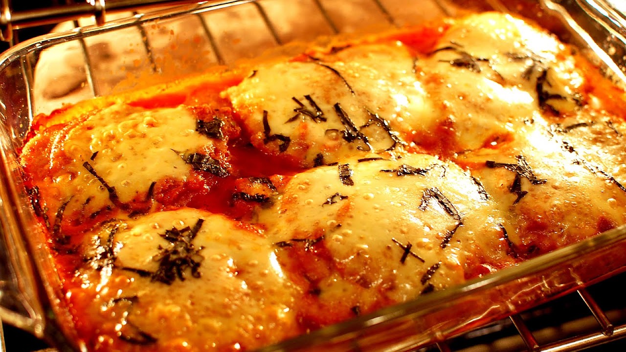 Oven Chicken Parmigiana