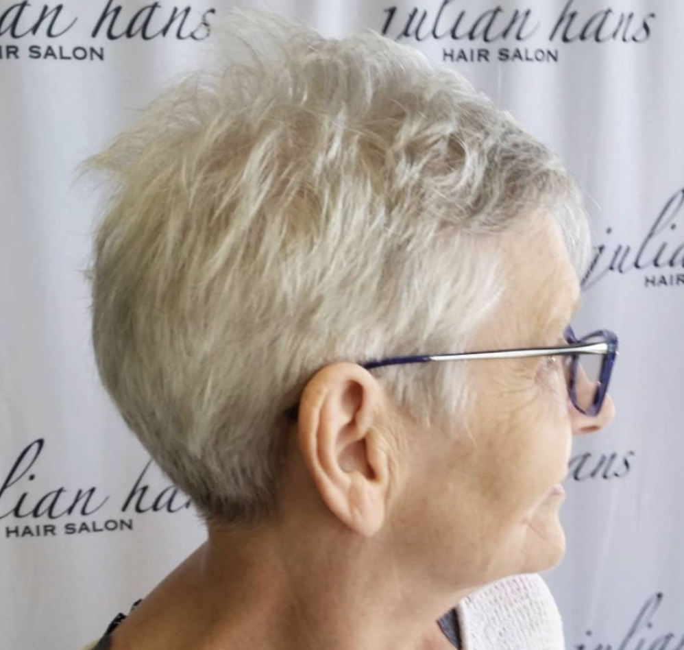 short hairstyles for women over 70