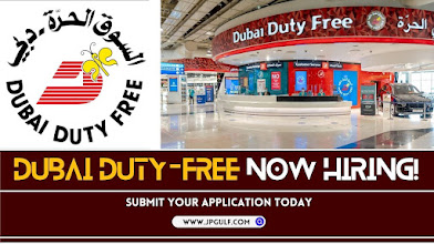 Dubai Duty Free Careers 2024 - Smiling employees assisting customers in a vibrant duty-free retail environment.