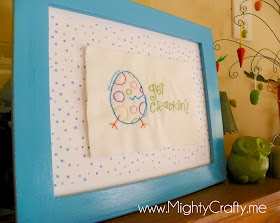 Easter Stitching - www.MightyCrafty.me