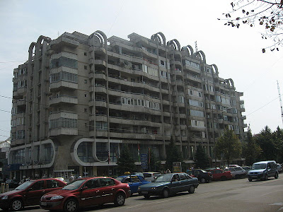 apartment blocks romania communist