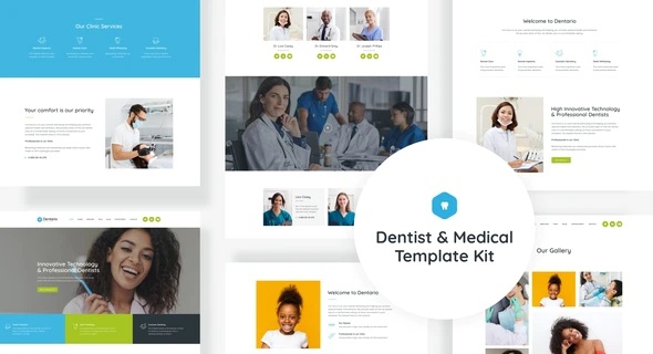 Dentist & Medical Elementor Template 