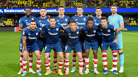 ATHLETIC CLUB. Temporada 2023-24. Iñaki Williams, Aitor Paredes, Oihan Sancet, Mikel Vesga, Dani Vivian, Unai Simón. Íñigo Lekue, Óscar De Marcos, Íñigo Ruiz de Galarreta, Nico Williams y Gorka Guruzeta. VILLARREAL C. F. 2 🆚 ATHLETIC CLUB 3 Domingo 05/11/2023, 18:30 horas. Campeonato de Liga de 1ª División,  jornada 12. Villarreal, Castellón, estadio de La Cerámica: 18.709 espectadores. GOLES: ⚽0-1: 2’, Íñigo Ruiz de Galarreta. ⚽0-2: 22’, Nico Williams. ⚽0-3: 30’, Iñaki Williams. ⚽1-3: 86’, Gerard Moreno. ⚽2-3: 87’, Alexander Sørloth.