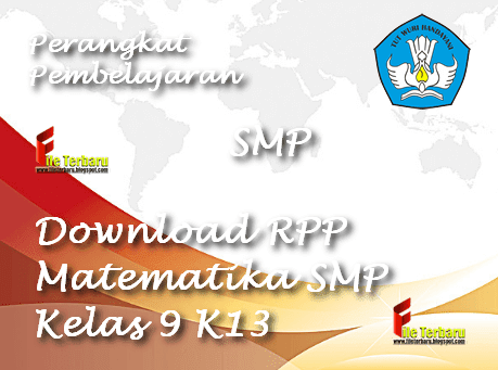 Download RPP Matematika SMP Kelas 9 K13 