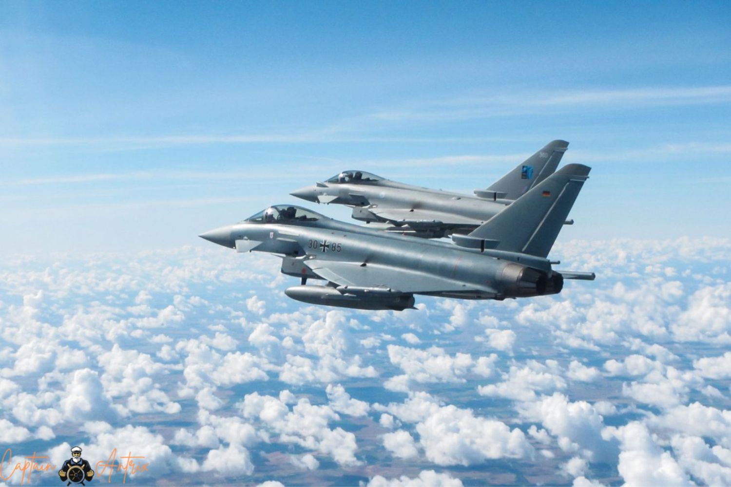 RAF Eurofighter Typhoon Squadron Lands in Romania