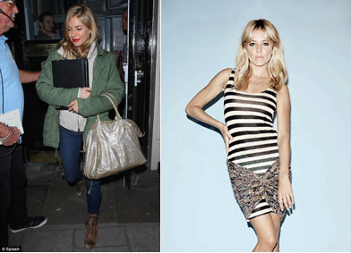 Sienna Miller is Single and Models Her Spring Twenty8Twelve Collection