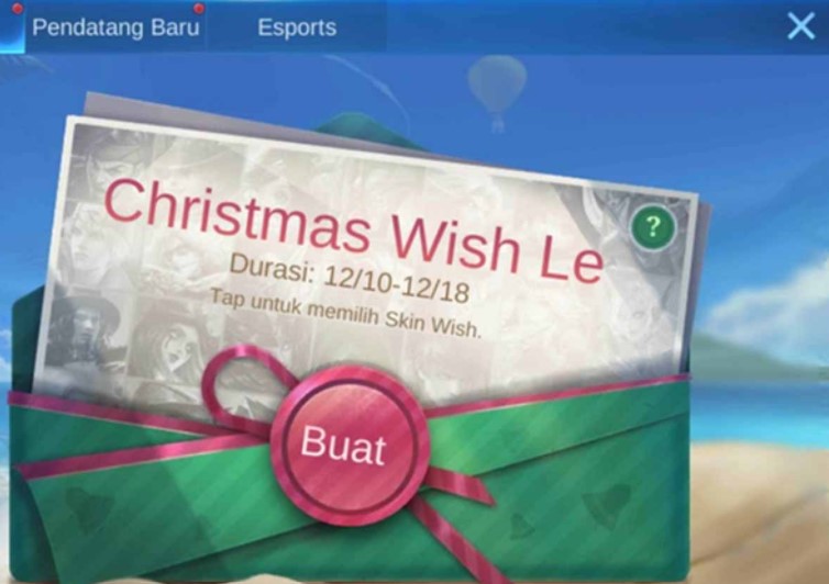 Christmas Wish Mobile Legend