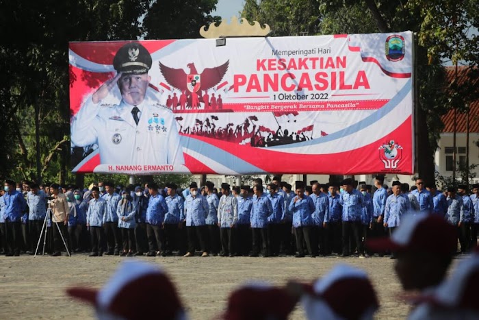 Upacara Peringatan Hari Lahir Pancasila di Lampung Selatan Berlangsung Khidmat