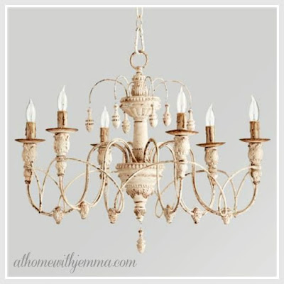 lighting for our home, french country, shabby chic, design