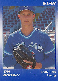 Tim Brown Dunedin Blue Jays card