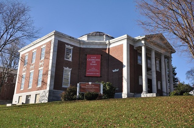 Gedung American Antiquarian Society, Worcester