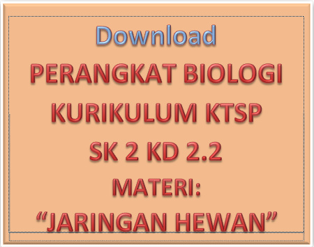 Download Perangkat Pembelajaran Biologi  SMA Kelas  XI  