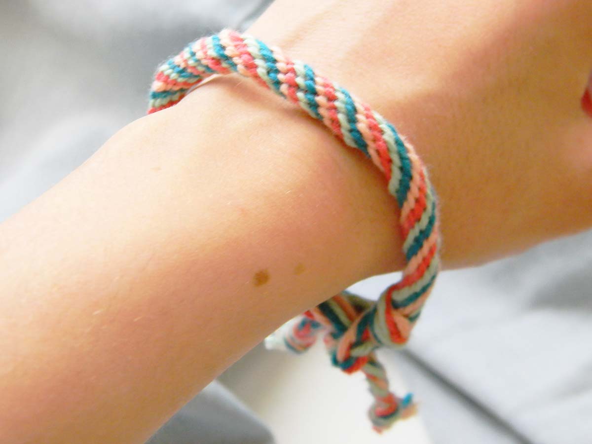 Tuto/DIY bracelet kumihimo simple