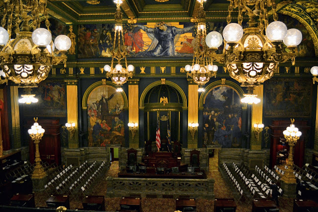 Капітолій штату Пенсильванія. Гаррісберг, Пенсильванія (Pennsylvania State Capitol, Harrisburg, PA)