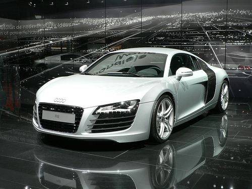 Audi R8 White