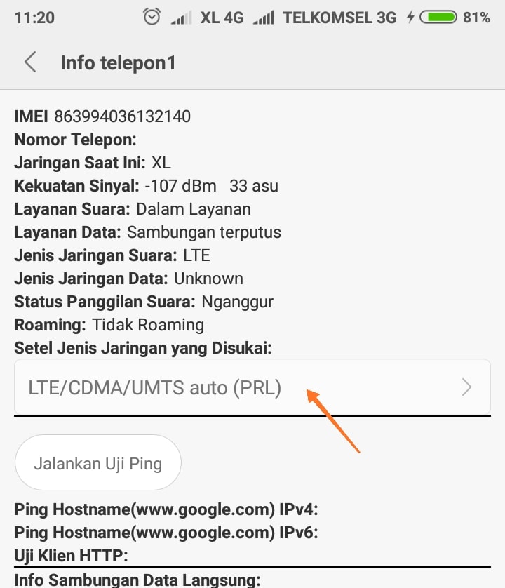 Kunci 4G Telkomsel / 5 Cara Kunci Sinyal 4g Lte Xiaomi All ...