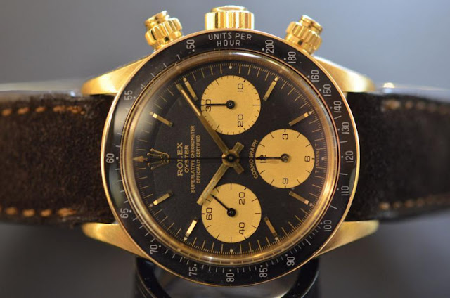 Replique Rolex Cosmograph Daytona Champagne Paul Nouveauman cadran 18kt jaune Or Hommes montre