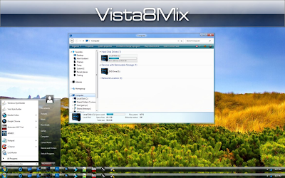 Windows 8 Vista 8 Mix Tema