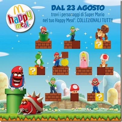 Super Mario x happy meal