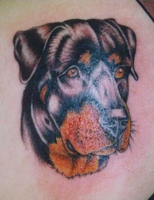 dog tattoo Design