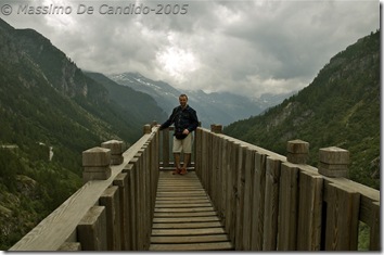 Balconcino sopra la cascata del Toce