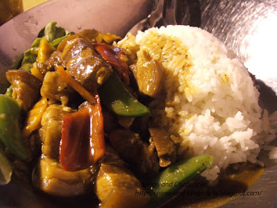 Pork with Vegetables and Rice