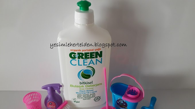 U Green Clean Organik Portakal Yağlı Bitkisel Bulaşık Deterjanı
