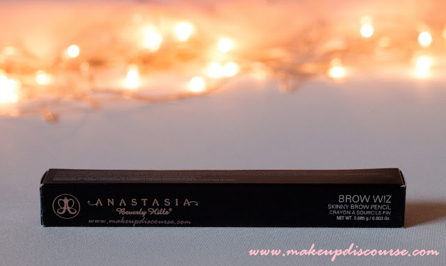 Anastasia Beverly Hills Brow Wiz Skinny Brow Pencil in Dark Brown: Swatches & Review for Olive/Medium/Indian Skintones