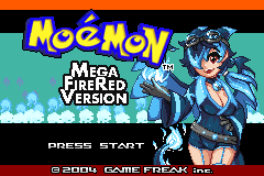 Pokemon Mega Moemon FireRed (GBA)