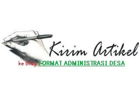 Kirim Tulisan Anda ke Blog Format Administrasi Desa