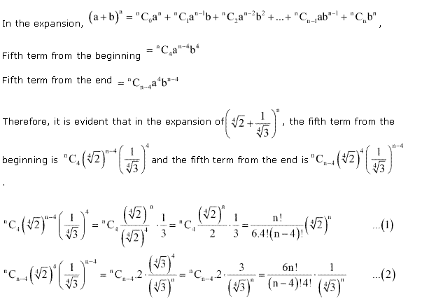 Solutions Class 11 Maths Chapter-8 (Binomial Theorem)Miscellaneous Exercise
