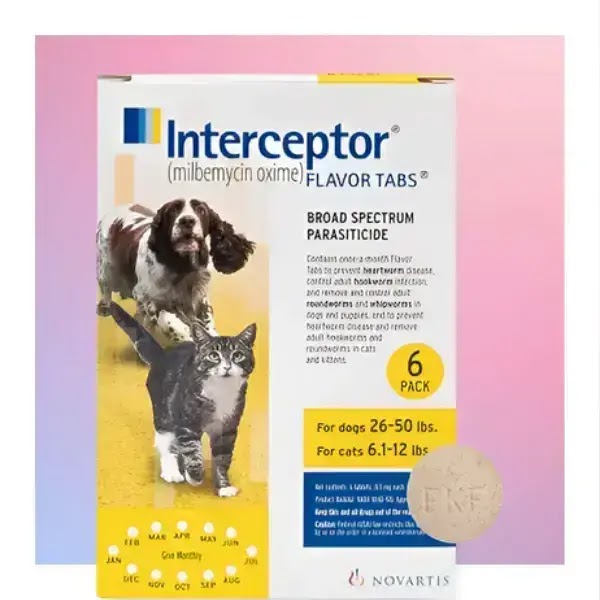 Meilleur cat dewormers Interceptor slide