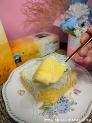 tekstur bolu susu lembang cheese cake