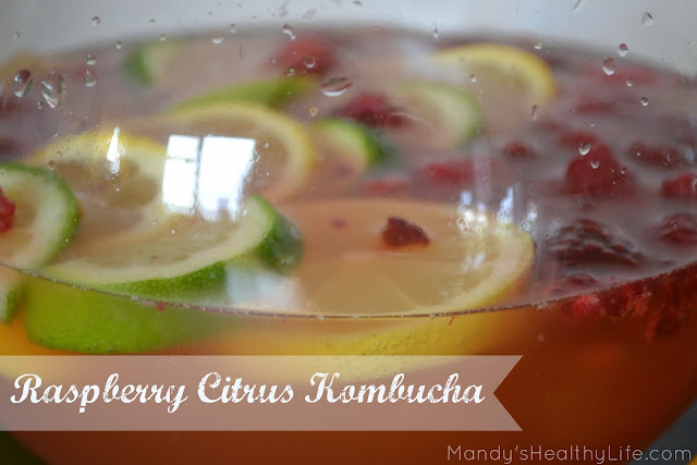  Raspberry Citrus Kombucha