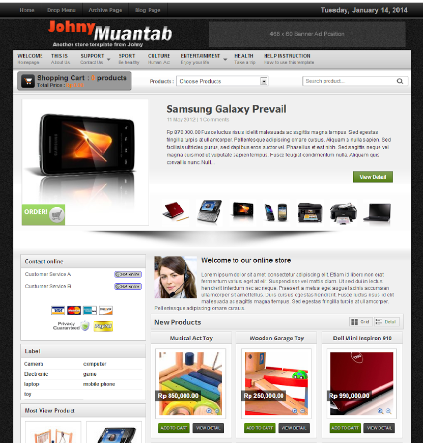 Share Templates Shop Johny Muantab Blogspot