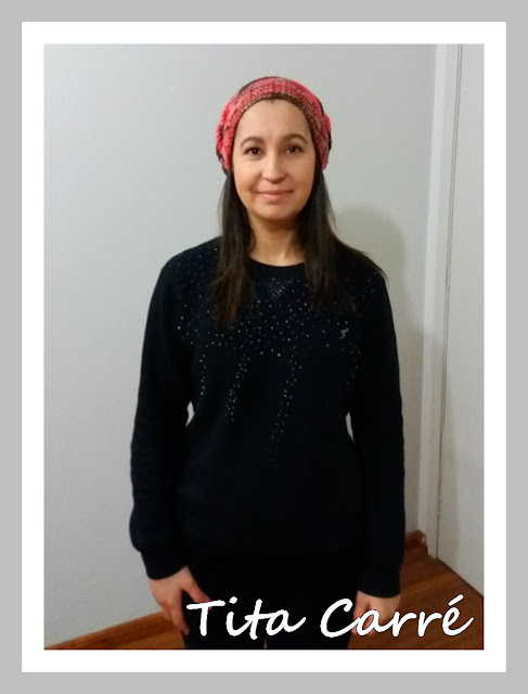 Gorro em Tricot e Crochet