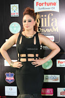 Nikesha Patel in Beautiful Figure Hugging Black Dress  at IIFA Utsavam Awards 2017  Day 2 at  17.JPG