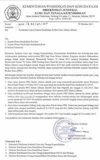 Cek Akun Sim PKB, Ada Undangan Bagi Calon Peserta PPGJ Deadline 20 November 2017