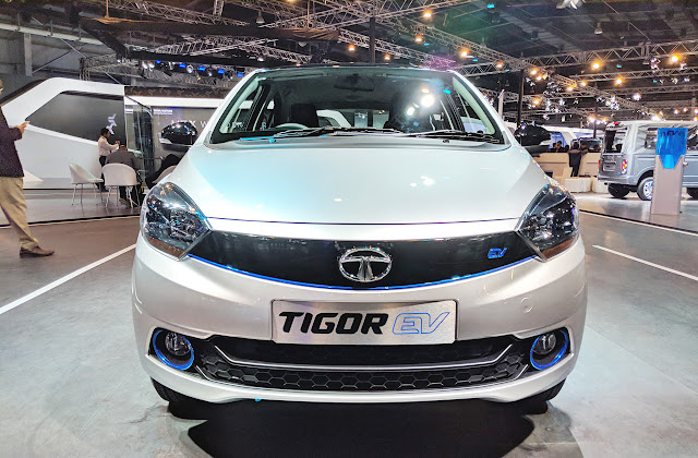 Tata Tigor EV at 2018 Delhi Auto expo