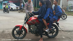  Dalam Rangka OPS Keselamatan Lodaya 2023, Unit Lantas Polsek Terisi Tegur Pelanggar Lalu Lintas Secara Humanis