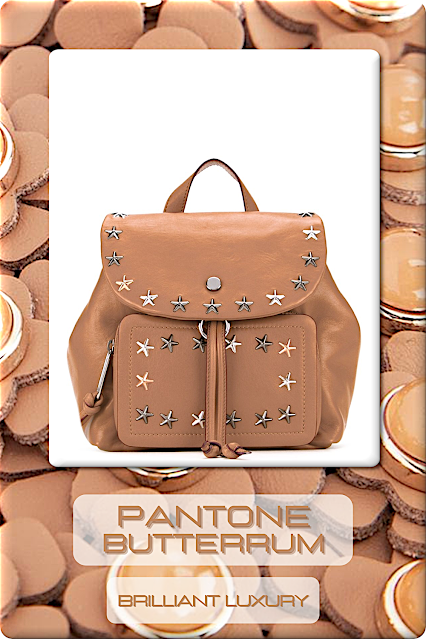 ♦Pantone Fashion Color Butterrum♦Bags #pantone #fashioncolor #brown #bags #brilliantluxury