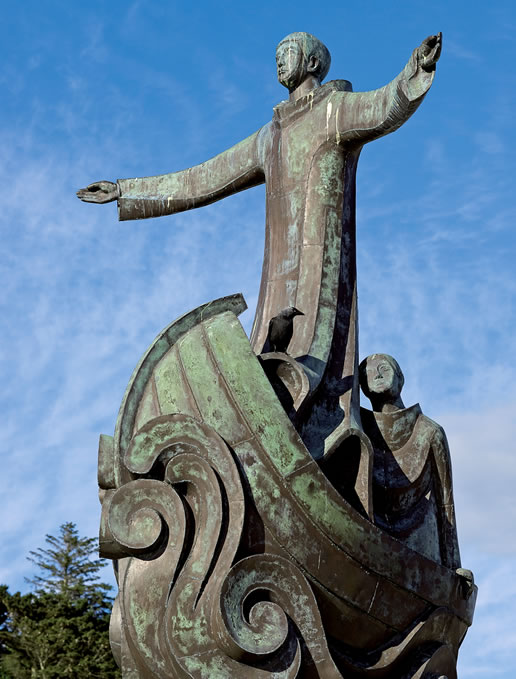 Statue of Brendan the navigator