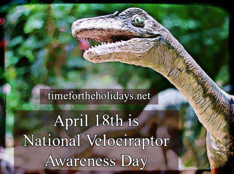 National Velociraptor Awareness Day Wishes Images download