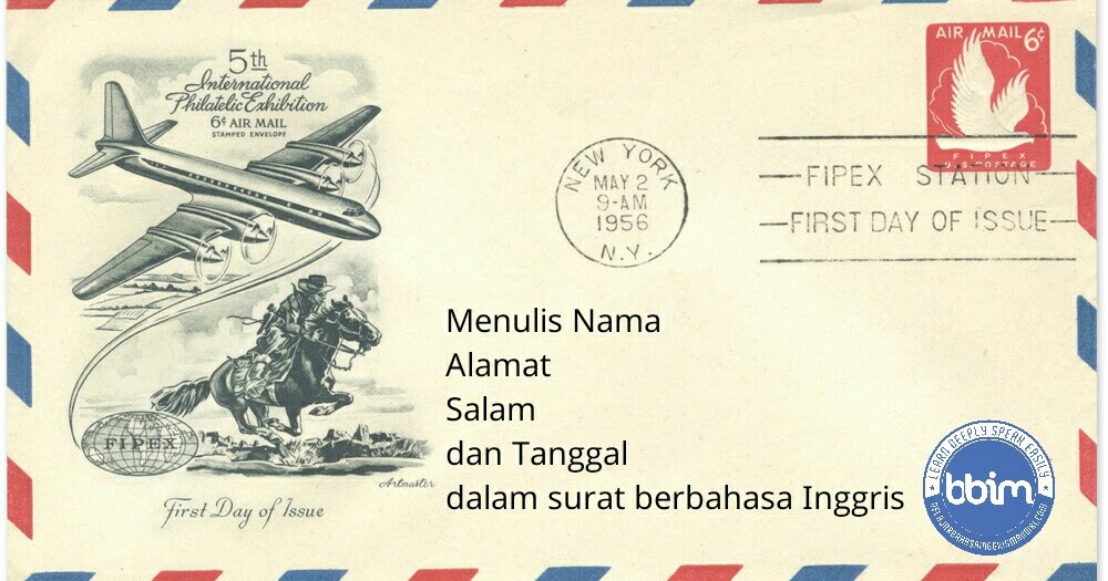 Pelajaran 176 : Cara Menulis Nama, Alamat, dan Tanggal 