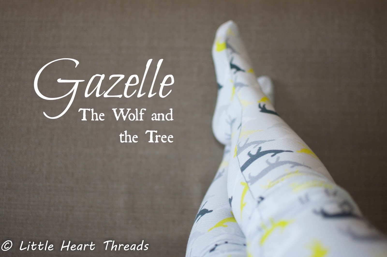 Little Heart Threads: Pattern Test: Gazelle Footed Tights