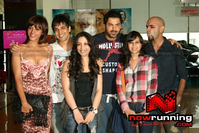 John Abraham and pakhi Promotes Jhootha Hi Sahi