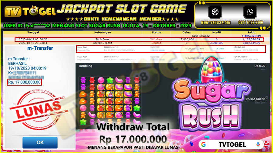 tvtogel-jackpot-slot-sugar-rush-hingga-18juta-19-oktober-2023-05-12-28-2023-10-19