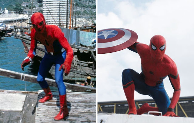 antes y despues superheroes