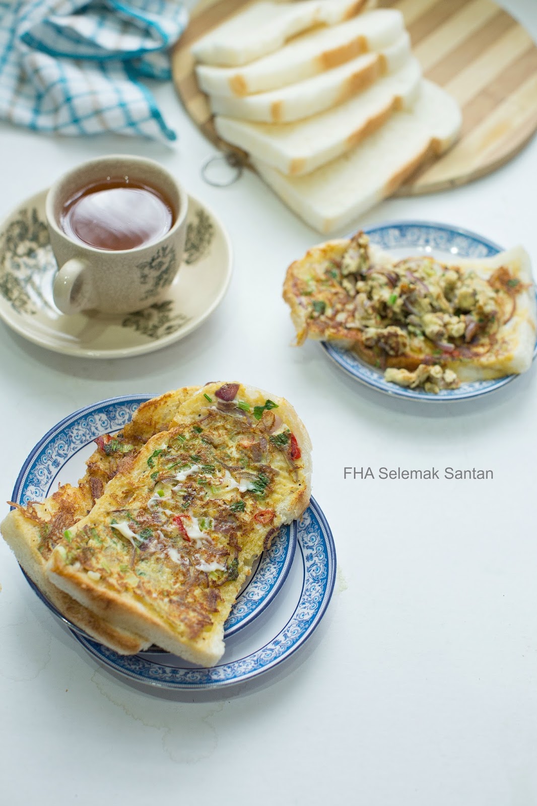  ROTI TELUR  SPECIAL Lembut dan sedap FHA Selemak 